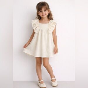 NWOT: Zara Kids Eyelet Dress